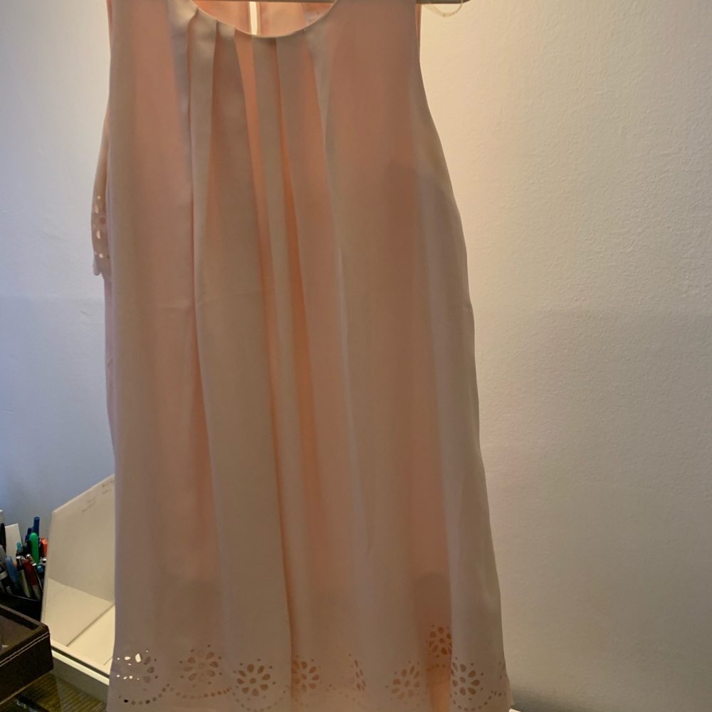 Peach Coral spring summer dress